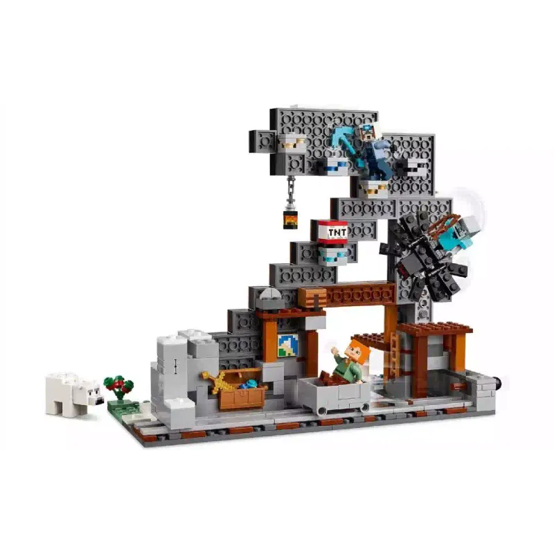 Κατασκευαστής LEGO Minecraft The Pickaxe Mine (21277)