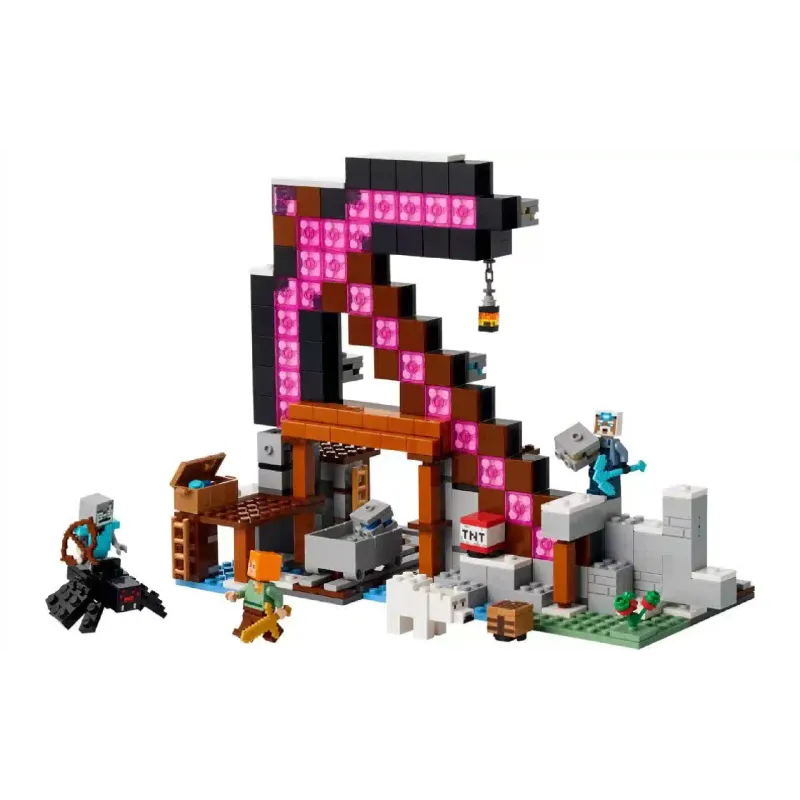 Κατασκευαστής LEGO Minecraft The Pickaxe Mine (21277)