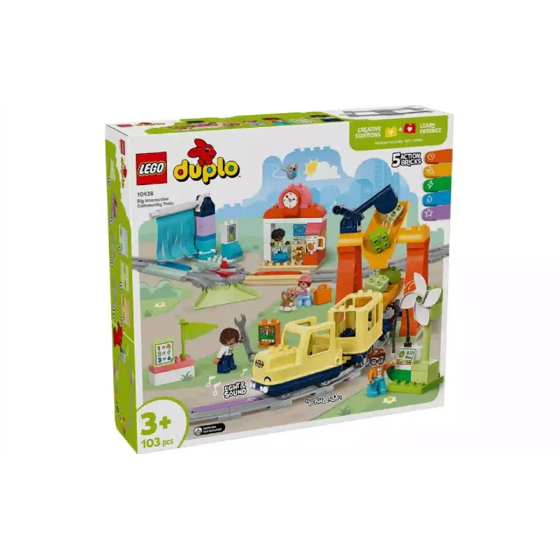 Конструктор LEGO Duplo Trains Big Interactive Community Train (10428)
