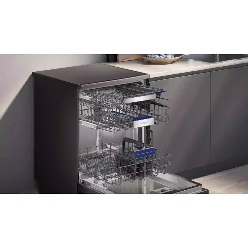 Посудомийна машина Siemens (SN15EC00NT), 60 см, 13 комплектів, Stainless steel