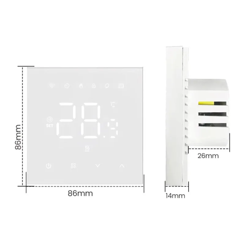 Termorregulador Navin, White (24-104273-8686)