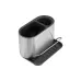 Kitchen organizer Ardesto Minimalism (ARHK4505GS), 18 x 12.3 x 13 cm, Dark Grey