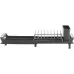 Dish drying rack with stand Ardesto Minimalism (ARHK4103GS), 46.5 x 19.5 x 9.5 cm