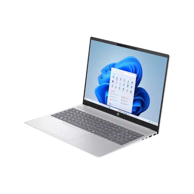 Ноутбук HP OmniBook 5 16" WUXGA 2K 32Gb/1Tb/U7-255U/Intel Graphics/DOS/BT Glacier Silver 16-af1030ua (D16J0EA)