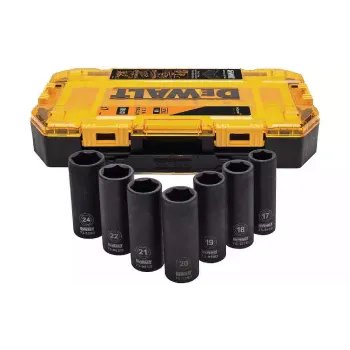 مجموعة من رؤوس المقبس DeWALT (DT70905)