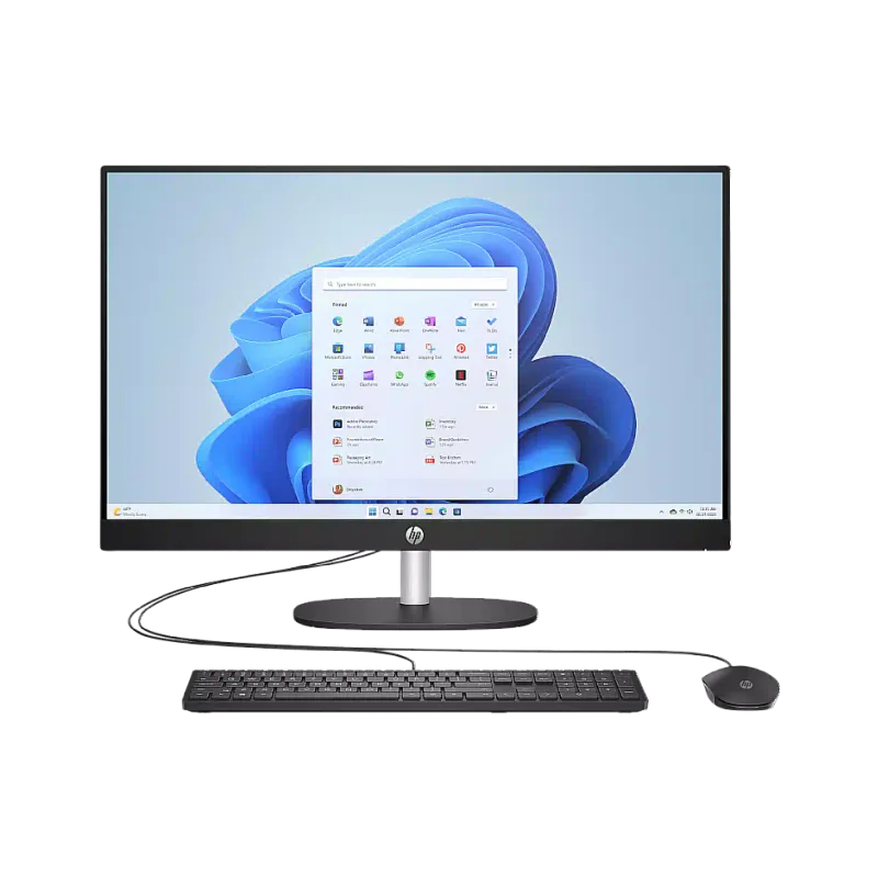Számítógép HP All-in-One 27-cr0036ua, Jet Black (D3SB4EA)