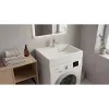 حوض + حوض غسيل Ardesto Charlie, White (CH_001)