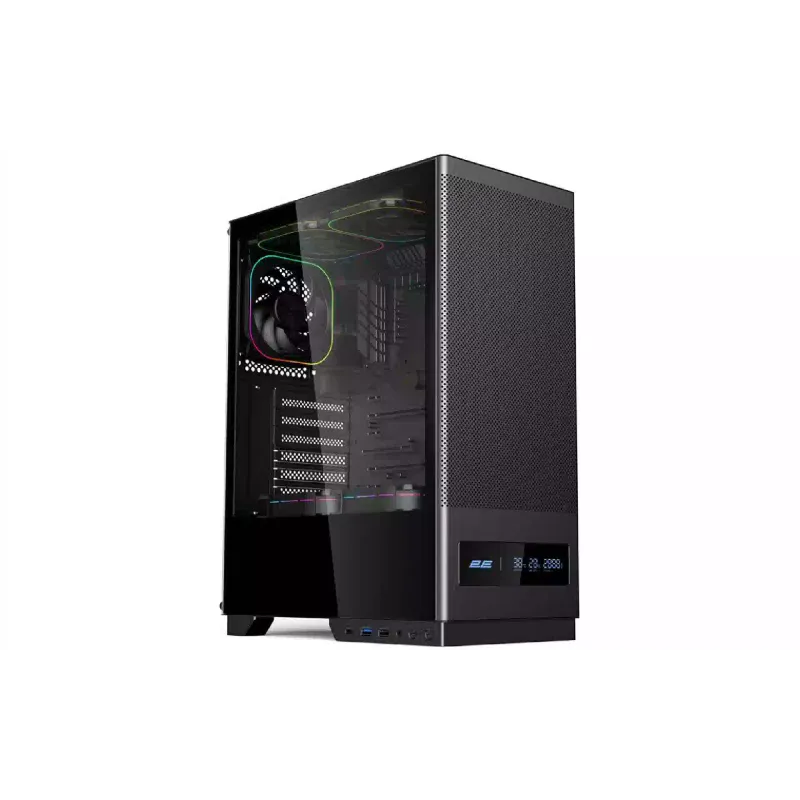 Кутия за компютър 2E, Black (2E-V8202B)