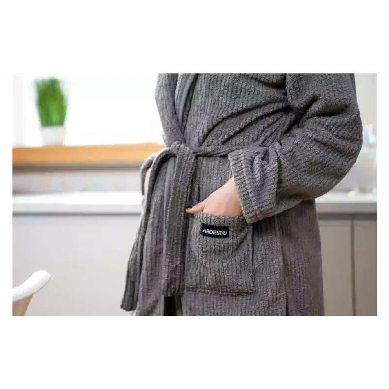 Дамски халат Ardesto Stripe, Gray (ART2120MGM)