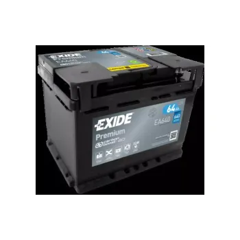 Bateria Exide Premium 12 V 64 A·h 640 A (EA640)