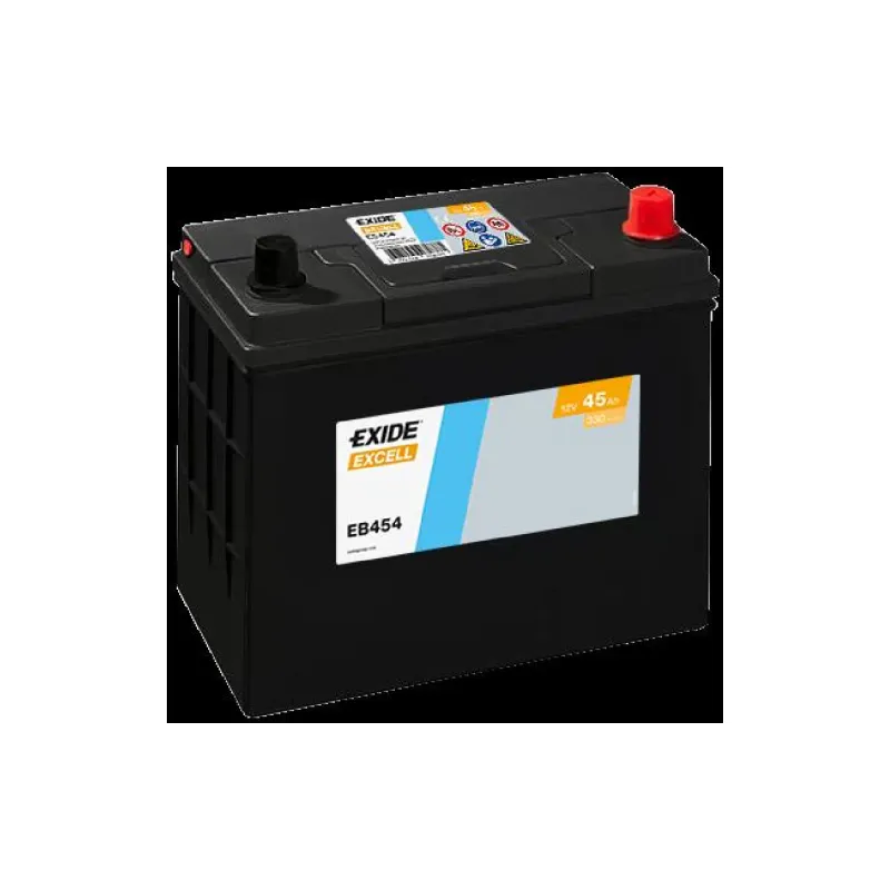 Akkumulátor Exide Excell 12 V 45 A·h 330 A (EB454)