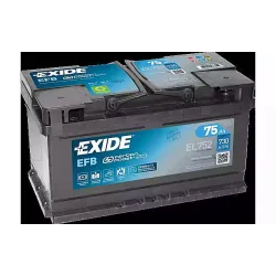 Batterie Exide Start-Stop 12 V 75 A·h 730 A (EL752)
