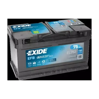 Bateria Exide Start-Stop 12 V 75 A·h 730 A (EL752)