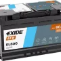 Bateria Exide Start-Stop 12 V 80 A·h 800 A (EL800)