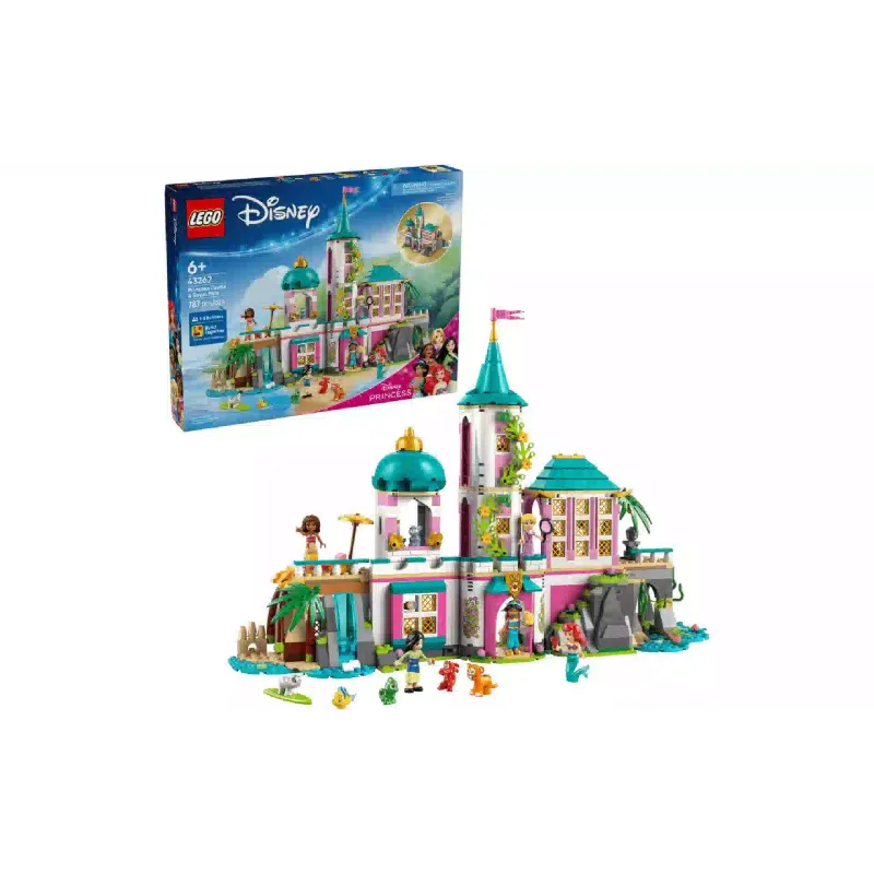 Konstruktőr LEGO Disney Princess Princess Castle & Royal Pets (43267)
