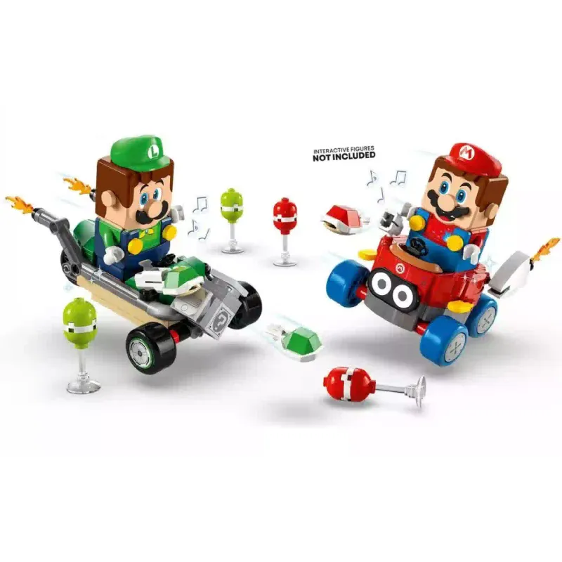 Konstruktor LEGO Super Mario Mario Kart Baby Mario vs. Baby Luigi (72034)