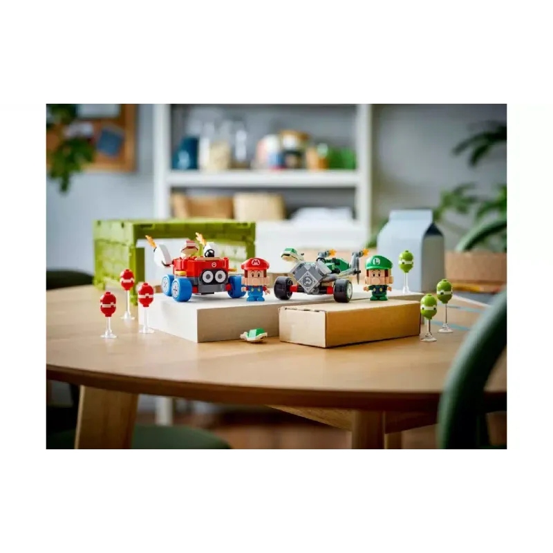 Konstruktor LEGO Super Mario Mario Kart Baby Mario vs. Baby Luigi (72034)