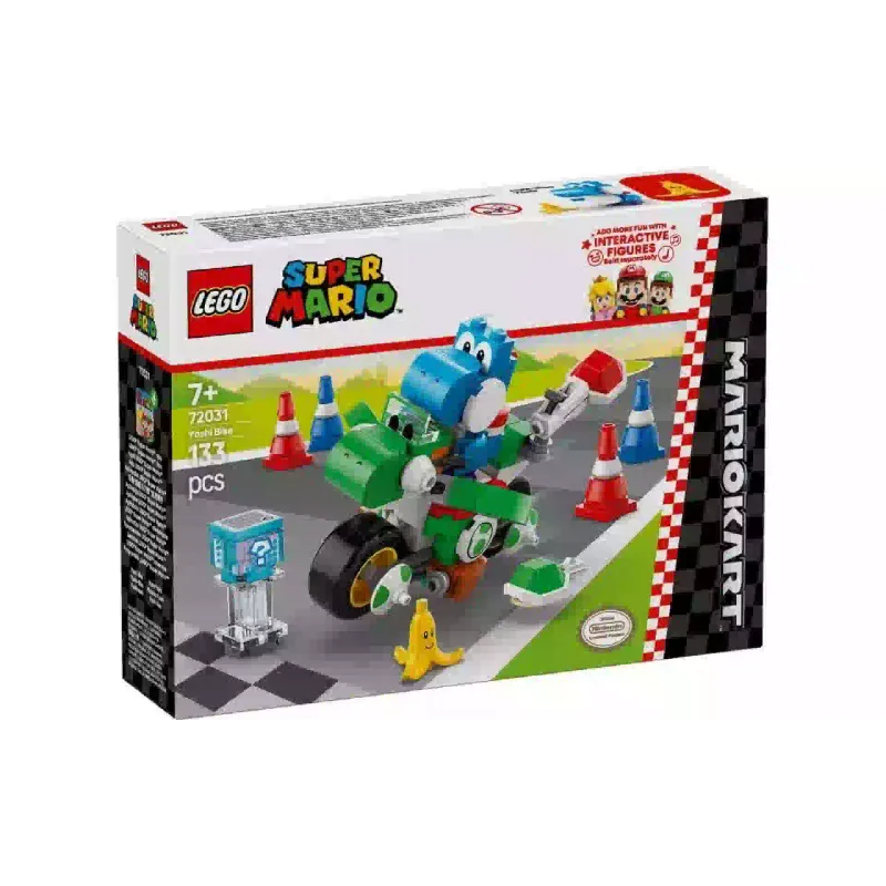 Konstruktor LEGO Super Mario Mario Kart Yoshi Bike (72031)