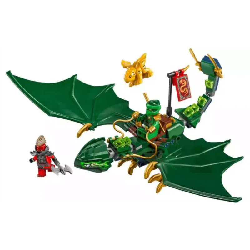 Construtor LEGO NINJAGO Lloyd's Green Forest Dragon (71829)