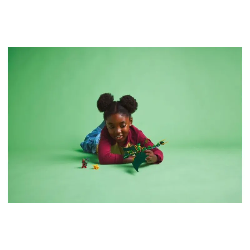 Construtor LEGO NINJAGO Lloyd's Green Forest Dragon (71829)