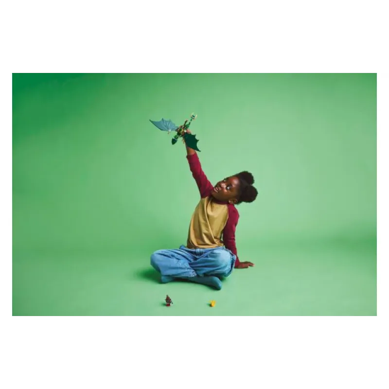 Construtor LEGO NINJAGO Lloyd's Green Forest Dragon (71829)