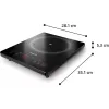 طباخ كهربائي حثي Philips, Black (HD5830/90)