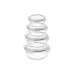 Recipiente para armazenamento de alimentos Ardesto Gemini, Transparent (AR1262BRD)