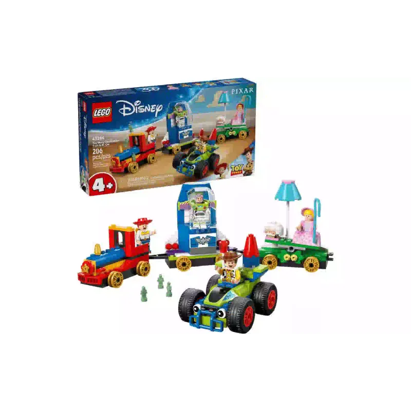 منشئ LEGO Disney Pixar Toy Story Celebration Train & RC Car (43264)