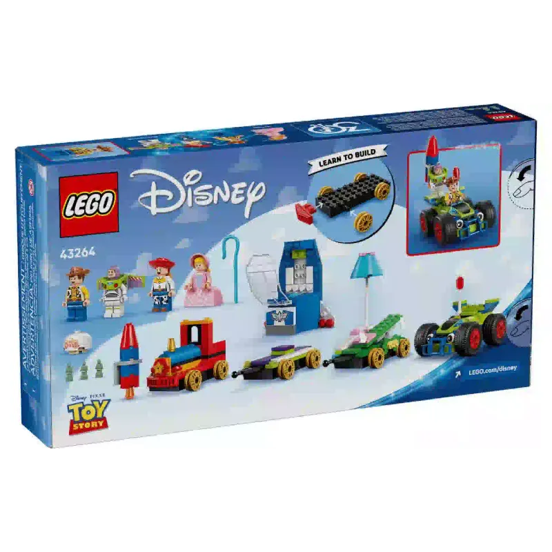 منشئ LEGO Disney Pixar Toy Story Celebration Train & RC Car (43264)