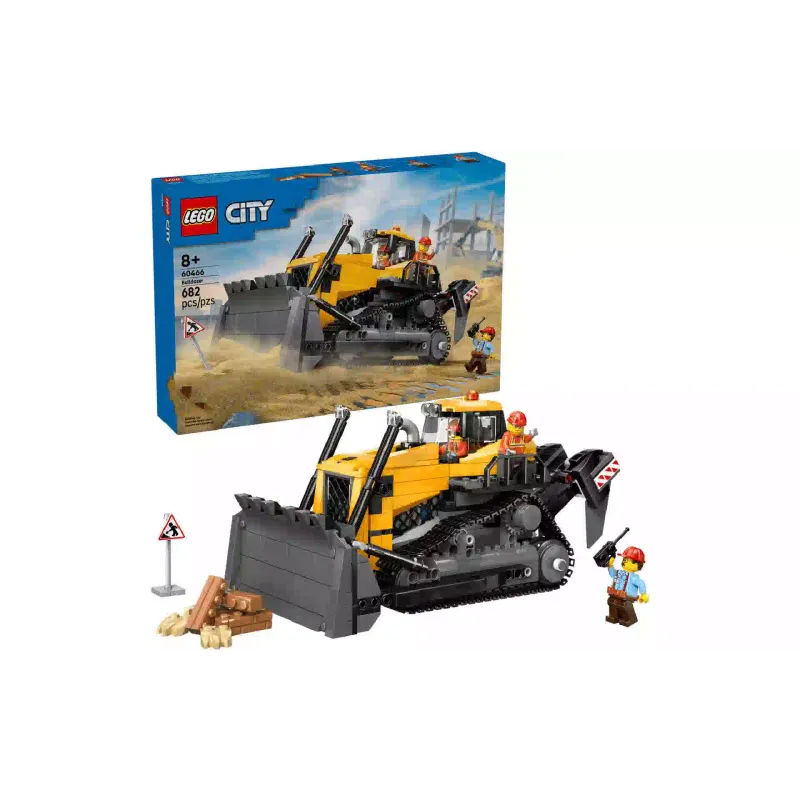 منشئ LEGO City Yellow Bulldozer (60466)