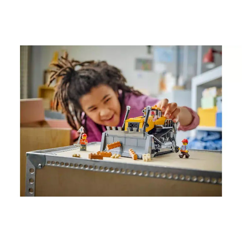 منشئ LEGO City Yellow Bulldozer (60466)