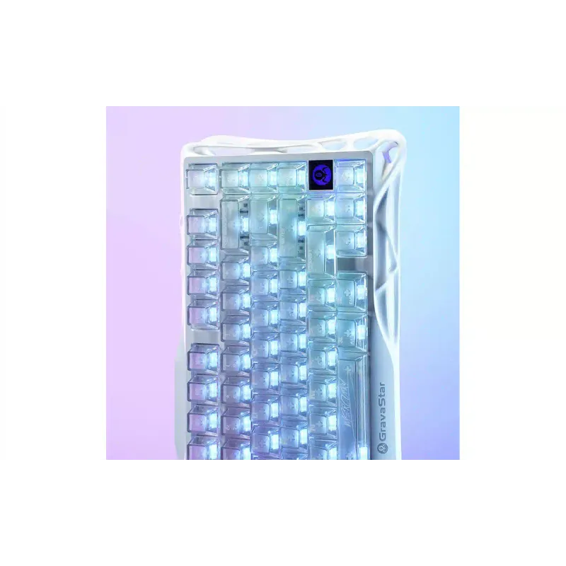 Клавиатура механическая GravaStar Mercury K1 Lite (GSK1LITE_XTAL_AUROA)