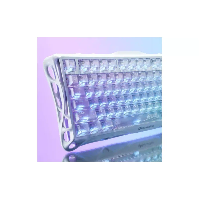Клавиатура механическая GravaStar Mercury K1 Lite (GSK1LITE_XTAL_AUROA)