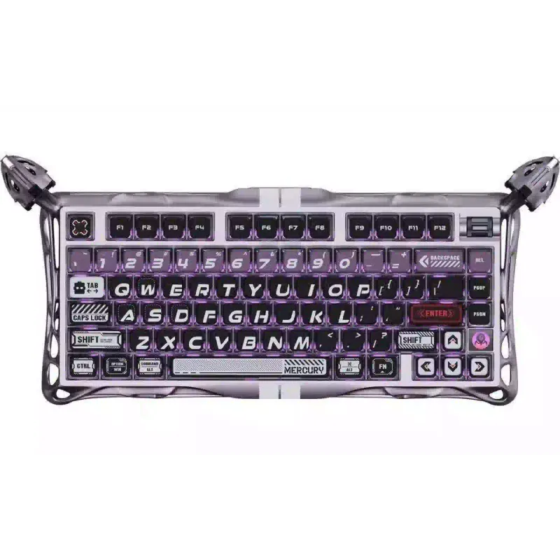 Μαγνητικό πληκτρολόγιο GravaStar Mercury V75 Pro, Purple (GSV75PRO_PL)