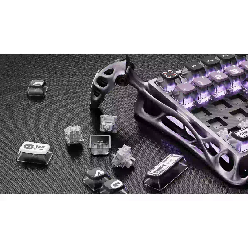 Μαγνητικό πληκτρολόγιο GravaStar Mercury V75 Pro, Purple (GSV75PRO_PL)