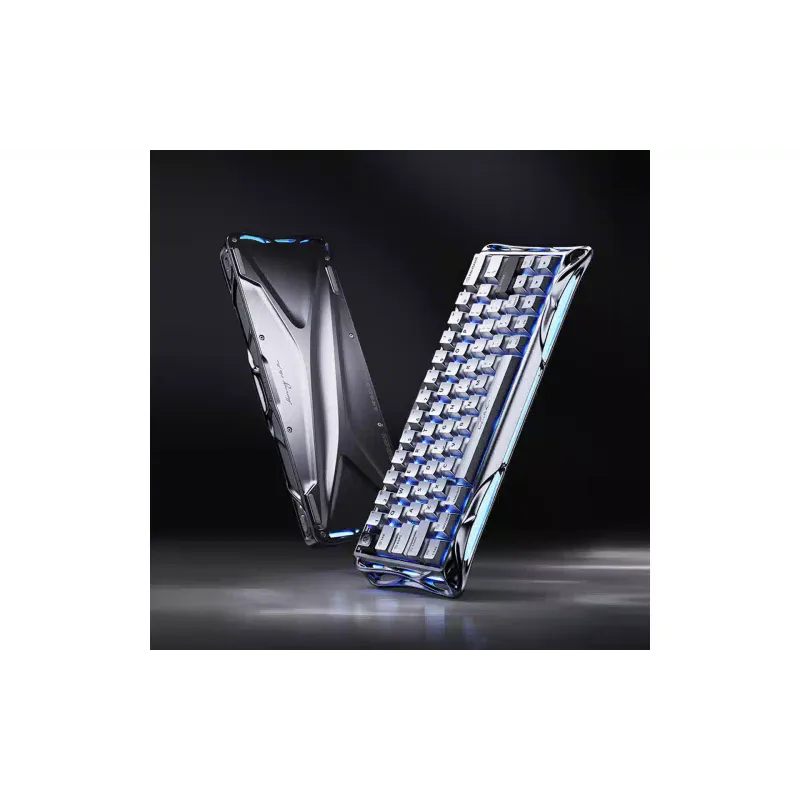 Клавіатура магнітна GravaStar Mercury V60 Pro (GSV60PRO_XTAL_SLV), Star Black