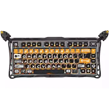 Μηχανικό πληκτρολόγιο GravaStar Mercury K1 Pro (GSK1PRO_BO_BLK)