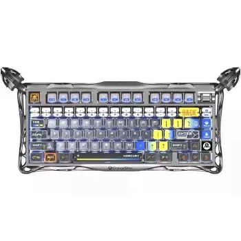 Μηχανικό πληκτρολόγιο GravaStar Mercury K1 Pro (GSK1PRO_S_CGRY)