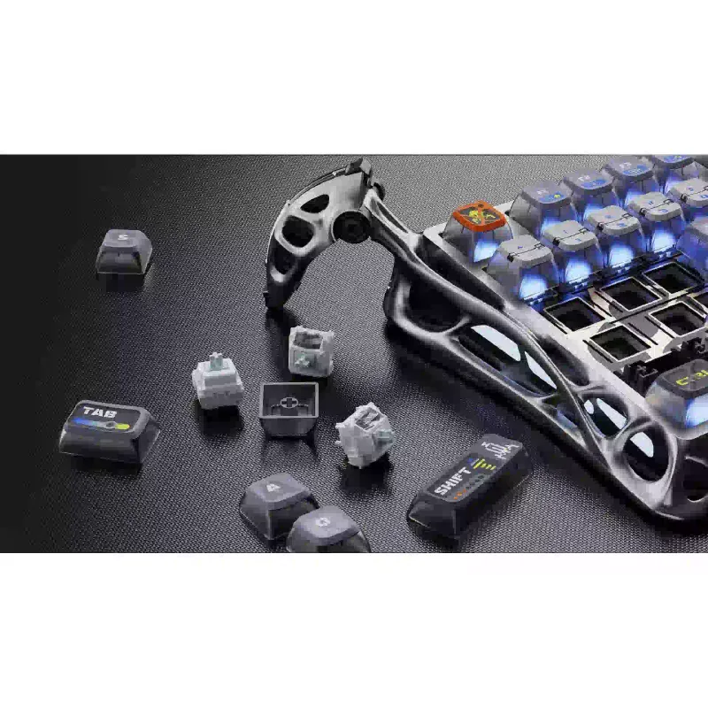 Клавіатура механічна GravaStar Mercury K1 Pro (GSK1PRO_S_CGRY)