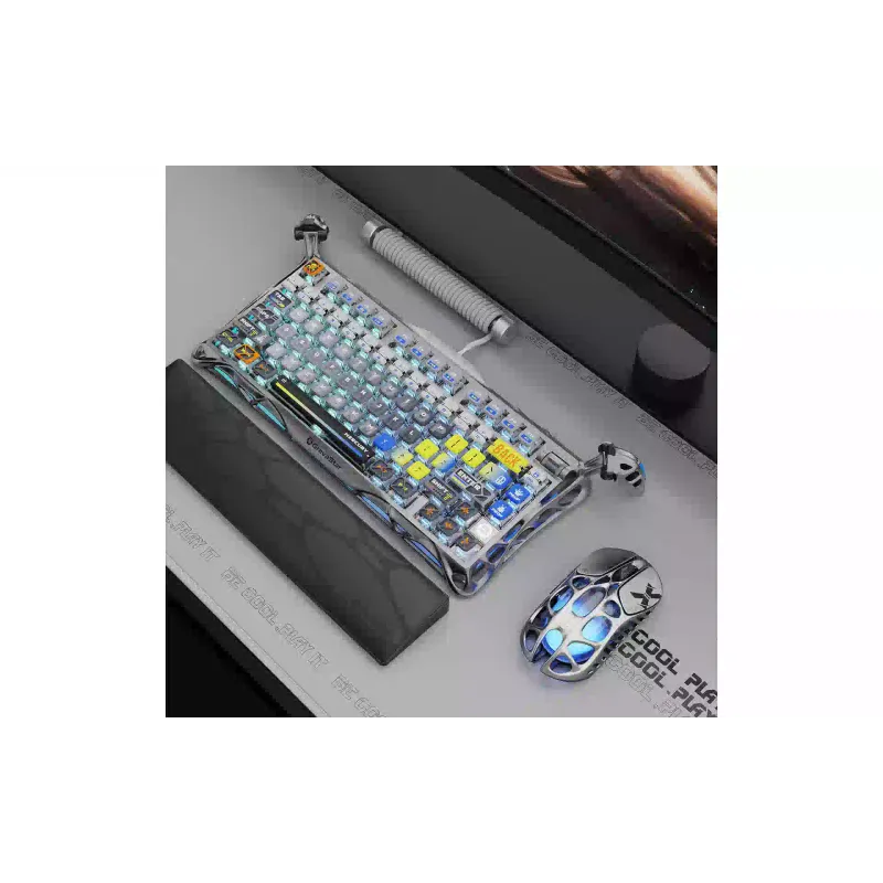 Клавіатура механічна GravaStar Mercury K1 Pro (GSK1PRO_S_CGRY)
