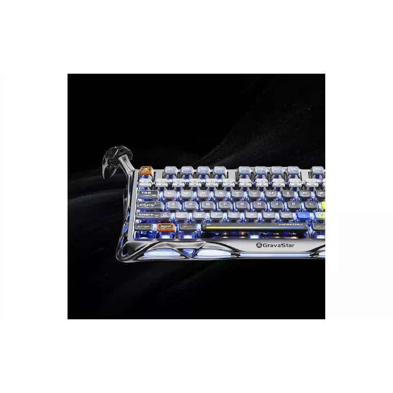 Клавіатура механічна GravaStar Mercury K1 Pro (GSK1PRO_S_CGRY)