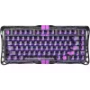 Клавіатура механічна GravaStar Mercury K1 Lite (GSV75LITE_XTAL_BLK), Transparent Black