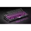 Клавіатура механічна GravaStar Mercury K1 Lite (GSV75LITE_XTAL_BLK), Transparent Black