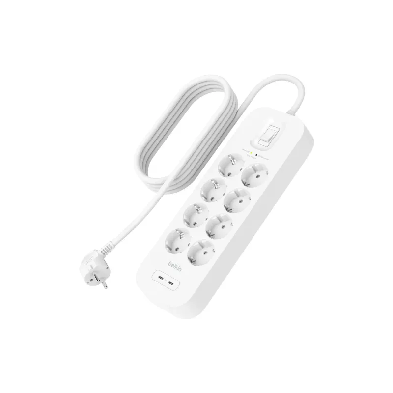 Netzwerk-Verlängerungskabel Belkin, White (SRB004VF2M-V2)