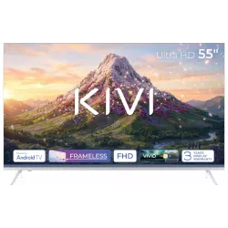 Fernseher Kivi, White (55U760QW)