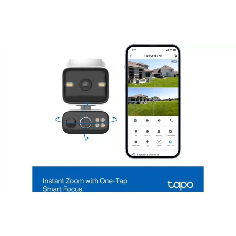 cámara de CCTV TP-Link (Tapo C645D Kit)