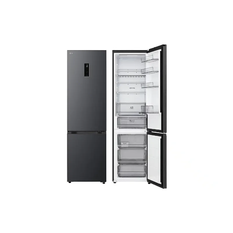 Холодильник LG (GC-B509ETTM), 262/113 л, Black