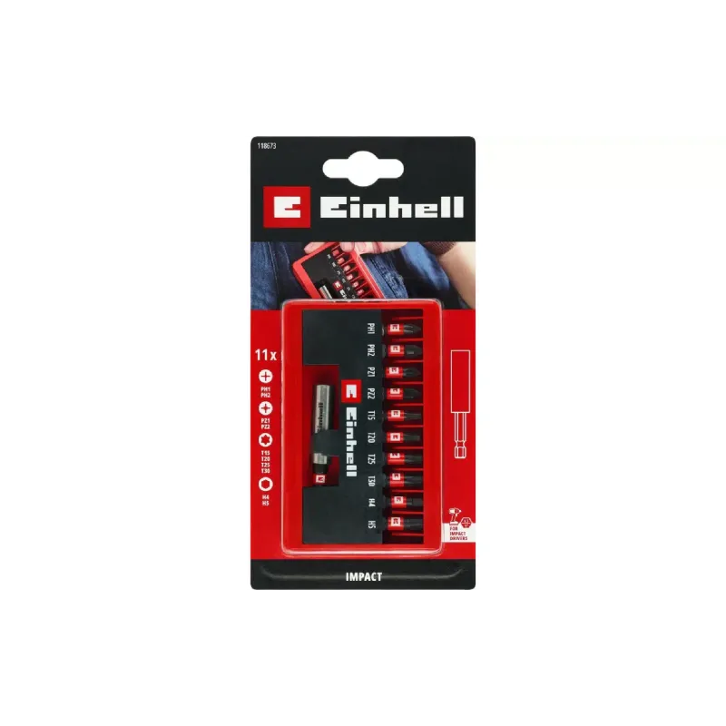 Set of impact bits Einhell (118673)
