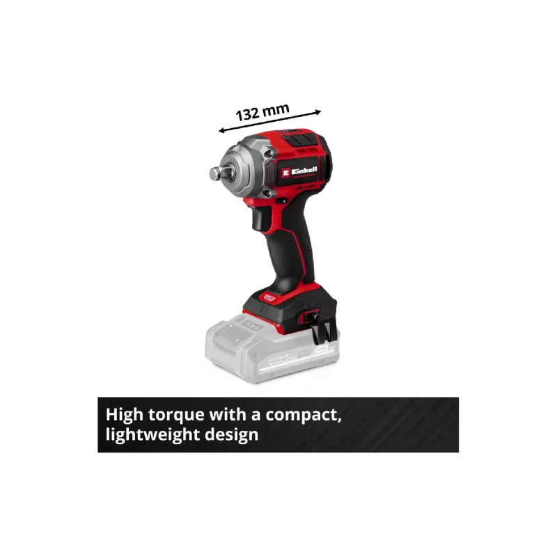 Гайковерт ударний Einhell Professional TP-CW 18/350-C (4510055), акумуляторний