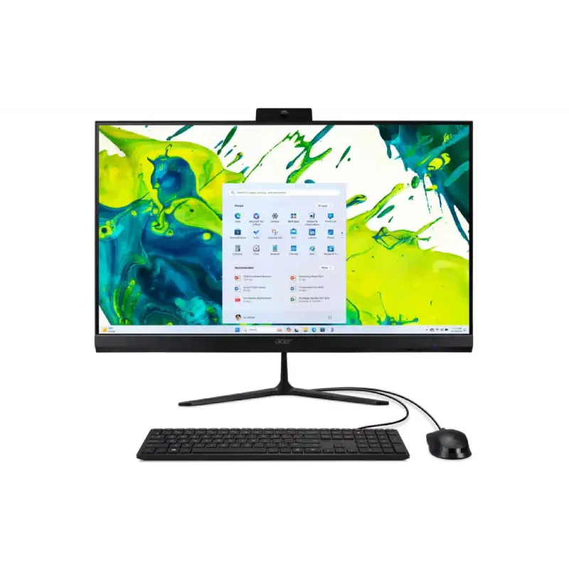 Комп'ютер Acer Aspire 27" FHD 16Gb/512Gb/C5-120U/UMA/Linux Black C27-2G (DQ.BRSME.001)